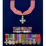 THE SECOND WORLD DSO GROUP TO BRIGADIER EDRIC HENRY PETER LASSEN RAMC