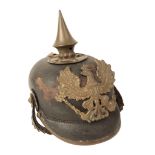 A WWI PRUSSIAN PICKELHAUBE HELMET