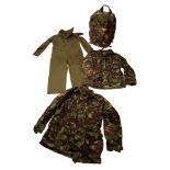 A BRITISH ARMY CAMOUFLAGE RUCKSACK