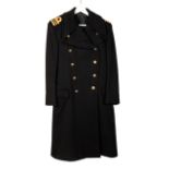 A BRITISH NAVAL GREAT COAT