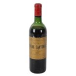 A 75CL BOTTLE OF CH. BRANE-CANTENAC MARGAUX 1961