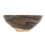 A CHINESE "JIZHOU" STONEWARE TEABOWL