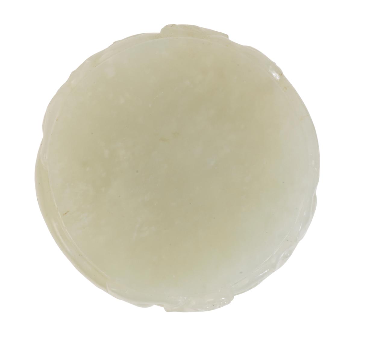 A CHINESE WHITISH CELADON JADE PARFUMERIE - Image 3 of 9