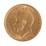 A GEORGE IV GOLD HALF SOVEREIGN