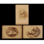 A GROUP OF THREE PHOTOGRAPHS BY LEWIS CARROLL (CHARLES LUTWIDGE DODGSON)