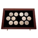 THE GENIUS OF REMBRANDT STERLING SILVER PROOF SET OF 50 MEDALS