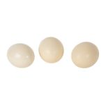 THIRTEEN OSTRICH EGGS