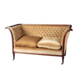 A REGENCY MAHOGANY SOFA