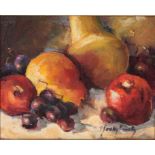 SHIRLEY HOWELLS (B. 1934) A pair of still life studies of fruit