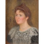 THOMAS BOND WALKER (1861-1933) A portrait of a woman