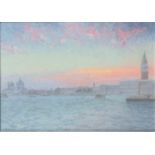 *JULIAN HALSBY (B. 1948) 'Sunset, Venice, 2013'