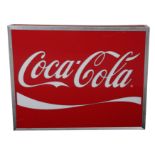 COCA-COLA: A MODERN ILLUMINATED SIGN