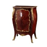 A FRENCH ORMOLU MOUNTED KINGWOOD AND ROSEWOOD CABINET OF LOUIS XVI DESIGN