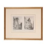 THOMAS HOSMER SHEPHERD (1793-1864), A GROUP OF FIVE ARCHITECTURAL ENGRAVINGS