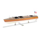 A RIVA STYLE MODEL SPEEDBOAT