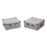 A PAIR OF ALUMINIUM CASES BY ZARGES