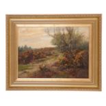 FREDERICK GOLDEN SHORT (1863-1936) Woodland scene