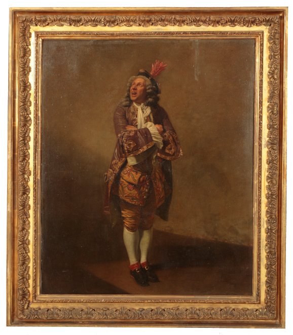 JOHANN ZOFFANY (1733-1810) Edward Townsend Singing 'The Beggar' - Bild 2 aus 4