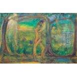 *SVEN BERLIN (1911-1999) 'The Creation Cycle - Adam and Eve - Temptation in Paradise'