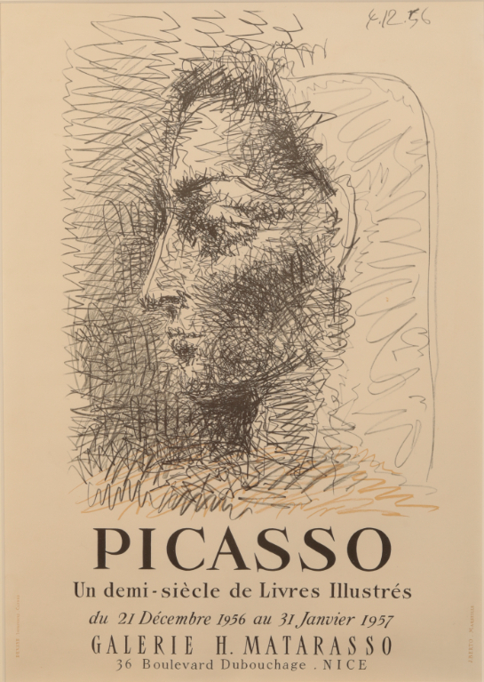 TWO REPRODUCTION PICASSO EXHIBITION POSTERS - Image 2 of 4