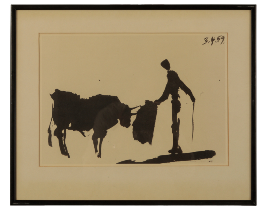 *AFTER PABLO PICASSO (1881-1973) 'Bullfight II' and 'Bullfight III' - Image 2 of 5