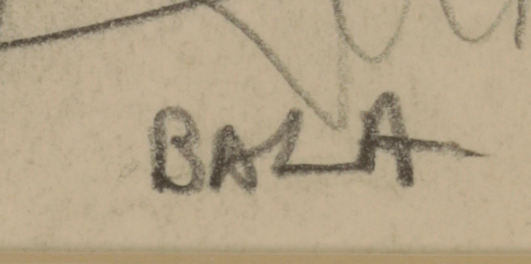 *SVEN BERLIN (1911-1999) 'Bala' - Image 3 of 3