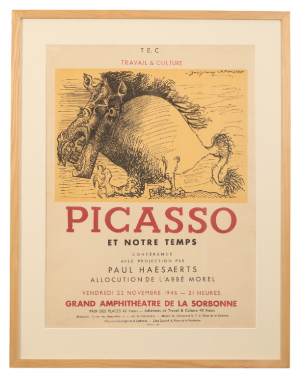 TWO REPRODUCTION PICASSO EXHIBITION POSTERS - Image 3 of 4