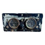 A LAND ROVER SERIES 1/2 DASH BINNACLE