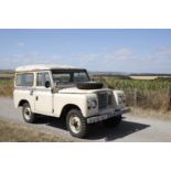 A 1983 LAND ROVER SERIES 3 SHORT WHEEL BASE