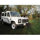 A LAND ROVER DEFENDER 110 STATION WAGON