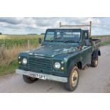 A LAND ROVER 110 TIPPER