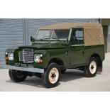 A LAND ROVER SERIES 3 88" SOFT TOP 2.25D