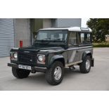 A LAND ROVER DEFENDER 90 COUNTY HARD TOP