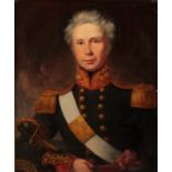 A 19TH CENTURY PORTRAIT OF A NAVAL OFFICER