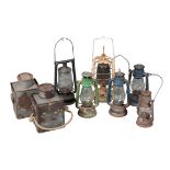 SIX VINTAGE "TILLEY" LAMPS