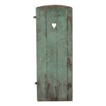 A GREEN-PAINTED DOOR