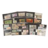 A COLLECTION OF CHINESE AND JAPANESE BANK NOTES