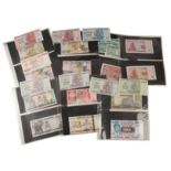 A COLLECTION OF VARIOUS AFRICA & SOUTH AFRICA BANK NOTES