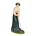 A JAQUES CROQUET PAINTED METAL ADVERTISING MODEL