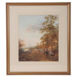 19TH CENTURY ENGLISH SCHOOL, A PAIR OF COUNTRY SCENES