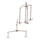 TWO IRON HANGING GAME HOOKS