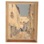 JACK MERRIOT (1901-1968) 'A STREET IN TOSSA'