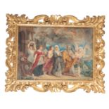 18TH CENTURY FRENCH SCHOOL - ALLEGORICAL BIBLICAL SCENE