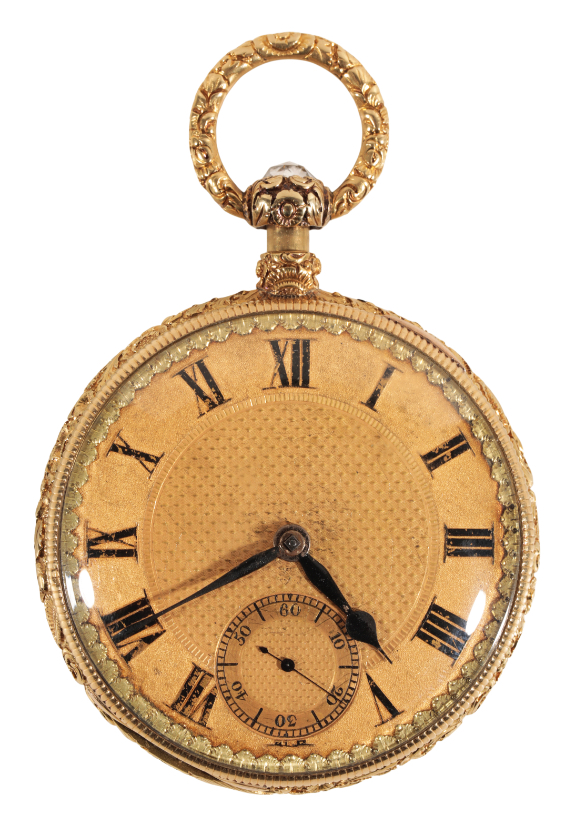 THOMAS HAMLET: A GENTLEMAN'S 18CT GOLD QUARTER REPEATING POCKET WATCH - Image 3 of 12