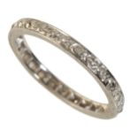 A DIAMOND ETERNITY RING