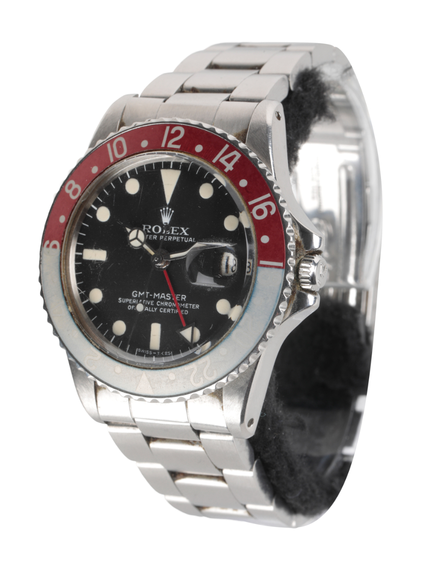 ROLEX GMT-MASTER OYSTER PERPETUAL: A GENTLEMAN'S STAINLESS STEEL BRACELET WATCH - Image 2 of 8