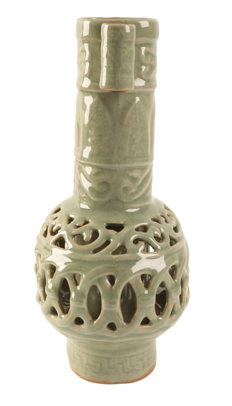A CHINESE 'LONGQUAN' CELADON VASE - Image 2 of 5