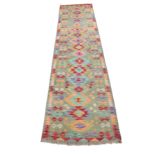 A CONTEMPORARY ANATOLIAN STYLE KILIM RUNNER