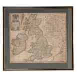 'A NEW MAP OF ENGLAND SCOTLAND AND IRELAND' BY ROBERT MORDEN