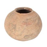 A TERRACOTTA VESSEL